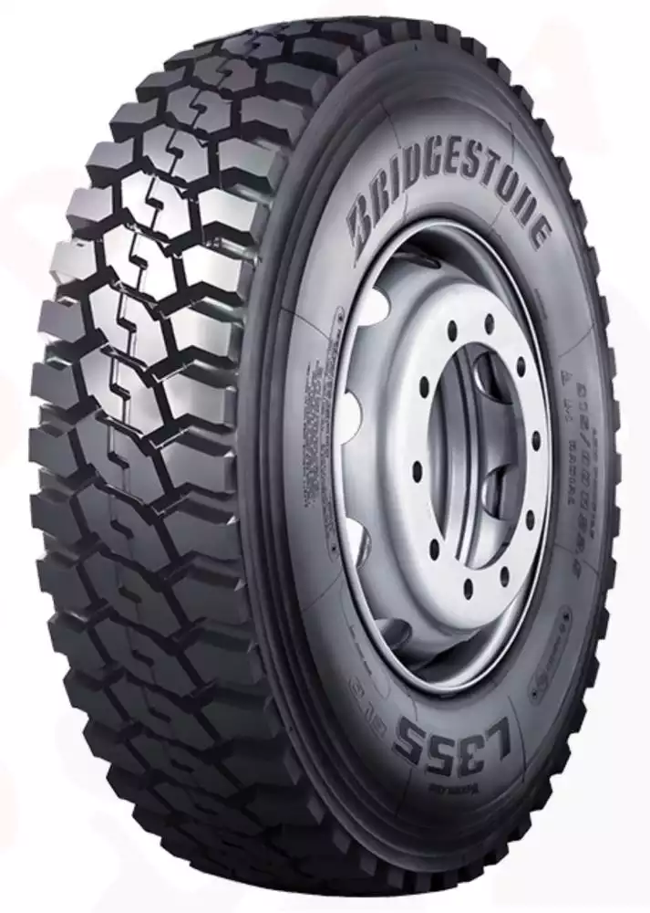 opona-bridgestone-l355-evo-o-wymiarach-13R22.5-158/156G-przod