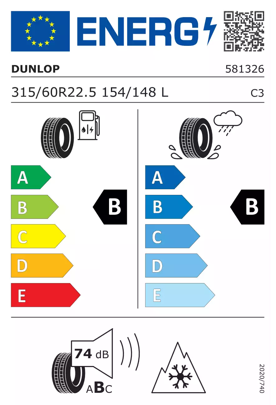 opona-dunlop-sp-346+-o-wymiarach-315/60R22.5-154/148L-eprel-1107286