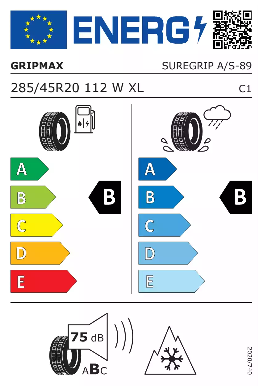 opona-gripmax-suregrip-a-s-o-wymiarach-285/45R20-112W-eprel-1209395