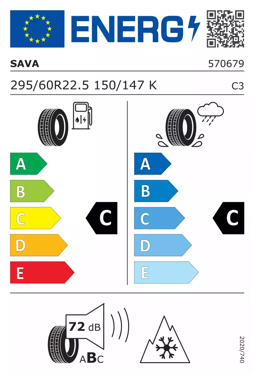 opona-sava-avant-5-o-wymiarach-295/60R22.5-150K-eprel-1216066