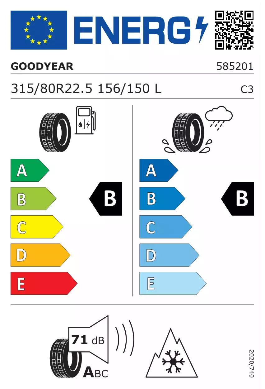 opona-goodyear-fuelmax-s-endurance-o-wymiarach-315/80R22.5-156L-eprel-1222065