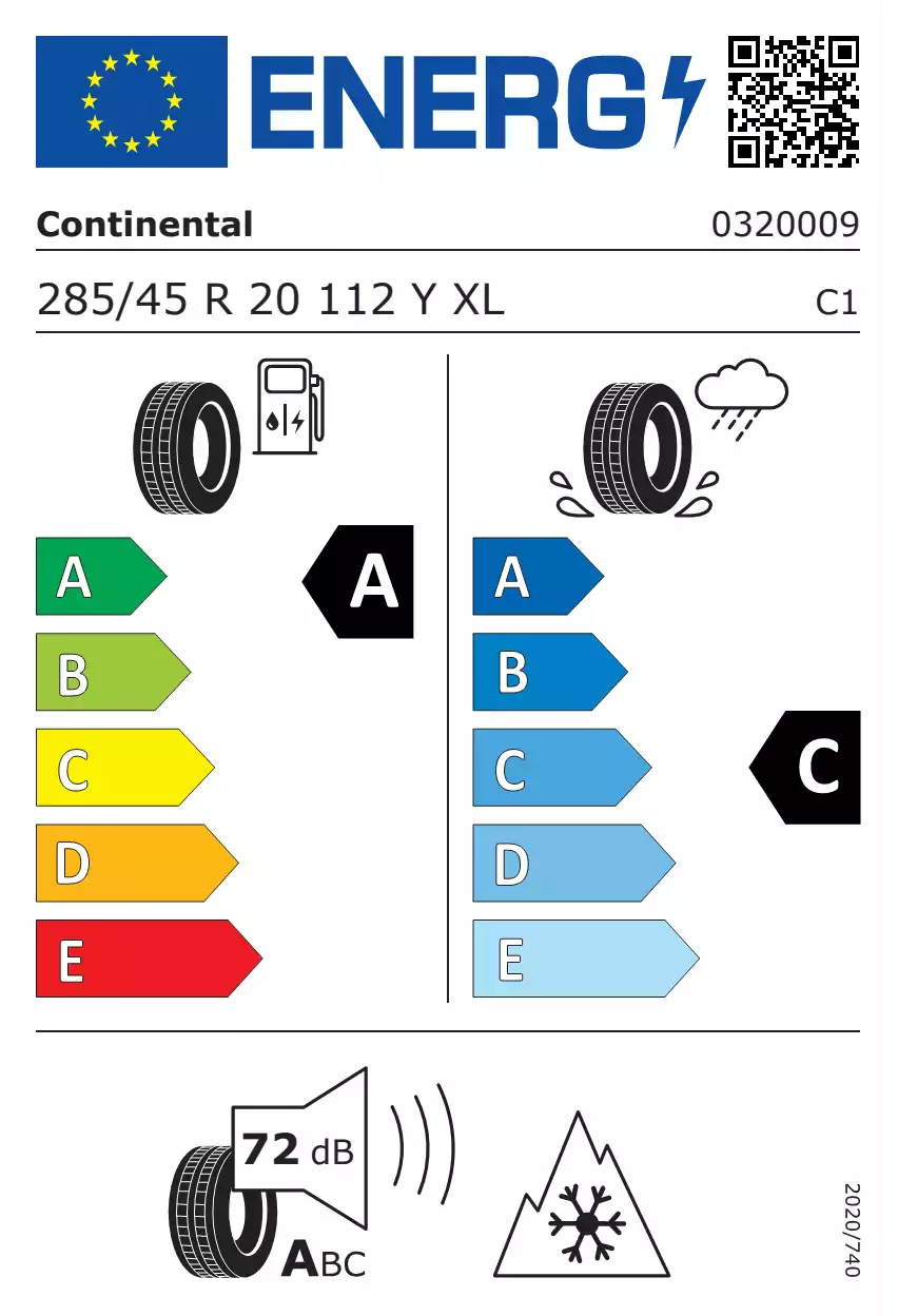 opona-continental-allseasoncontact-2-o-wymiarach-285/45R20-112Y-eprel-1227492