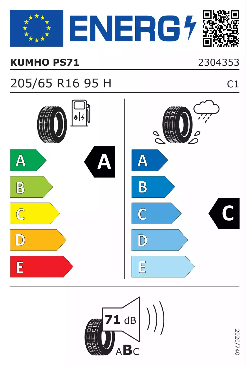 opona-kumho-ecsta-ps71-o-wymiarach-205/65R16-95H-eprel-1279798