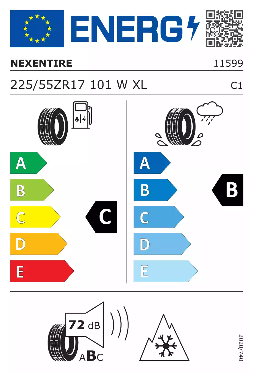 opona-nexen-n`blue-4season-2-o-wymiarach-225/55R17-101W-eprel-1317347