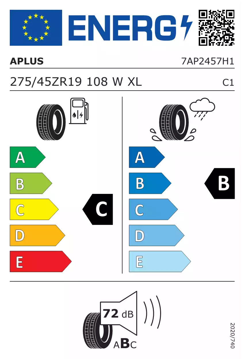 opona-aplus-a610-o-wymiarach-275/45R19-108W-eprel-1367833