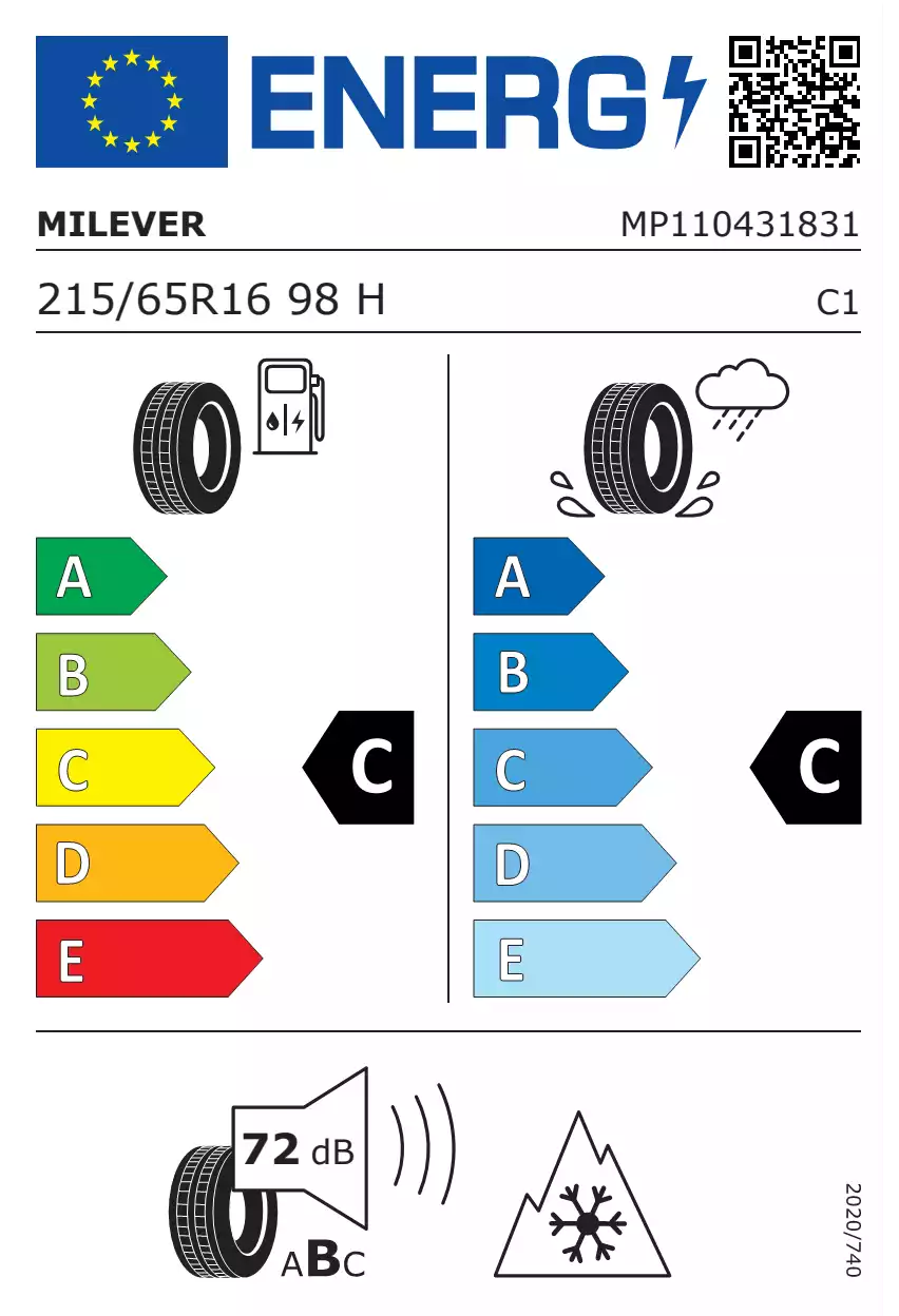 opona-milever-mw255-o-wymiarach-215/65R16-98H-eprel-1673081