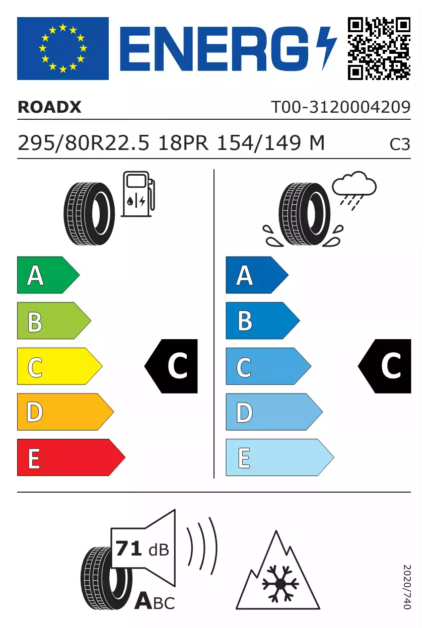 opona-roadx-rh621-o-wymiarach-295/80R22.5-154/149M-eprel-1685553