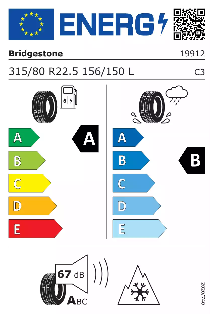 opona-bridgestone-ecopia-steer-o-wymiarach-315/80R22.5-156/150L-eprel-1840965