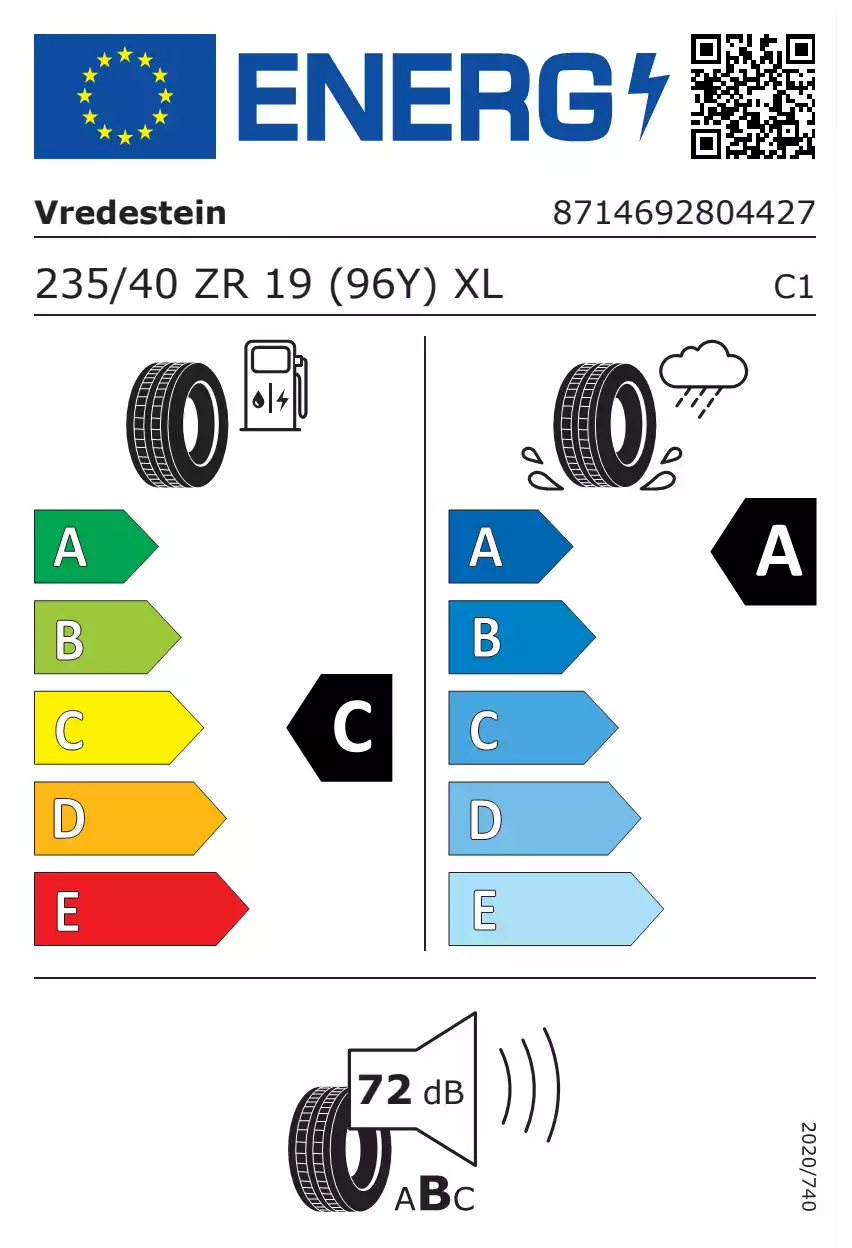 opona-vredestein-ultrac-pro-o-wymiarach-235/40R19-96Y-eprel-1877716