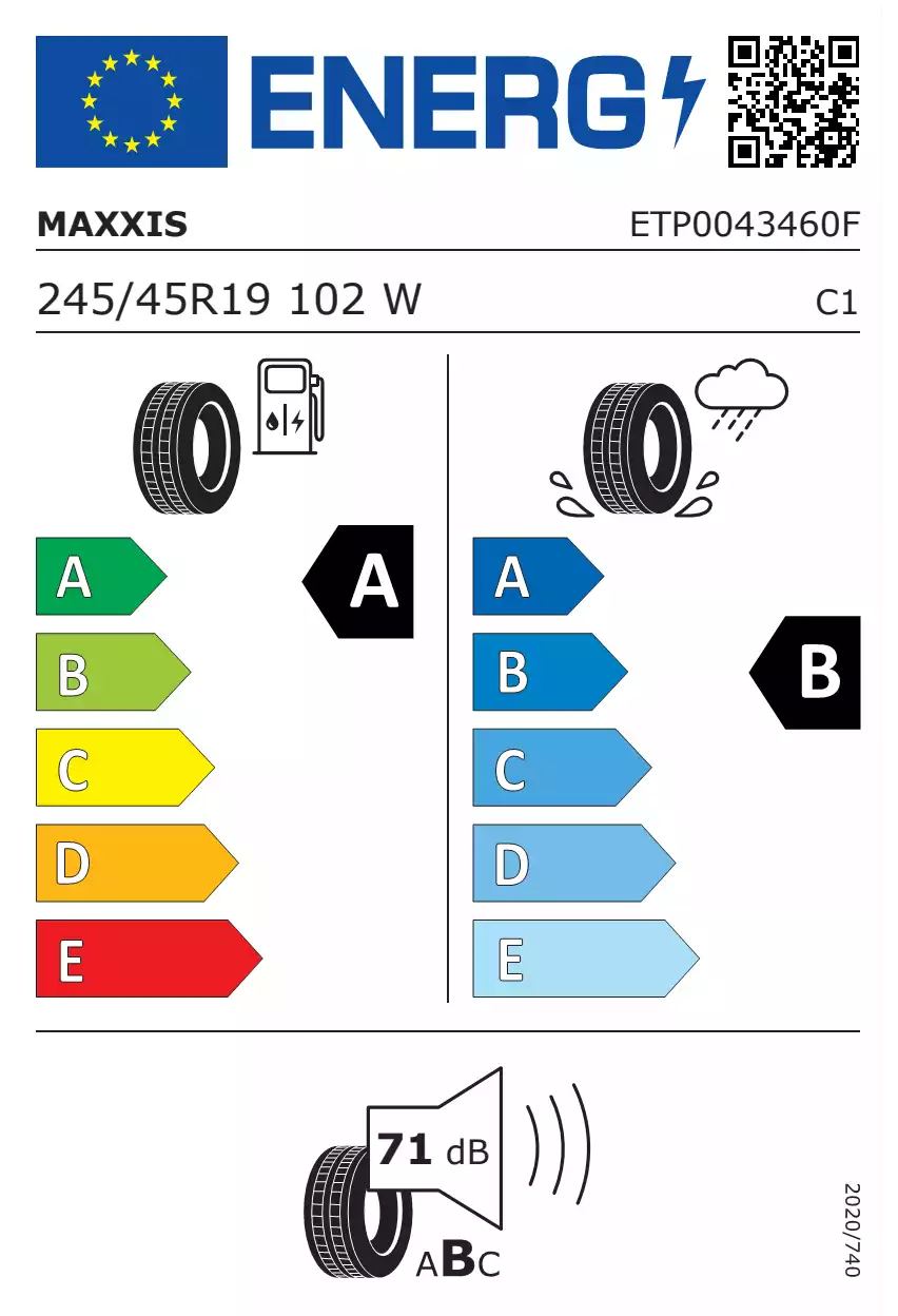 opona-maxxis-victra-sport-o-wymiarach-245/45R19-102W-eprel-1972315