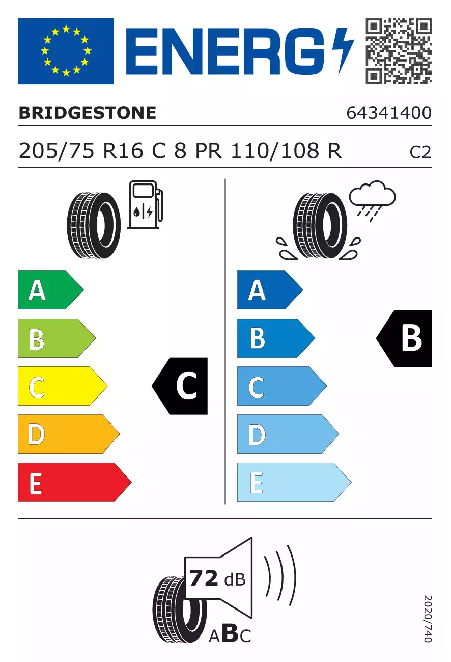 opona-bridgestone-duravis-r660-o-wymiarach-205/75R16-110R-eprel-382270