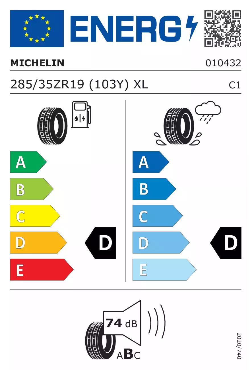 opona-michelin-pilot-sport-cup-2-o-wymiarach-285/35R19-103Y-eprel-408303