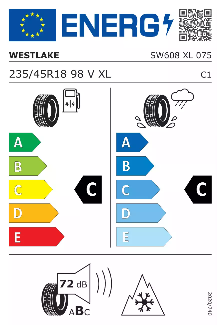 opona-westlake-sw608-o-wymiarach-235/45R18-98V-eprel-456401