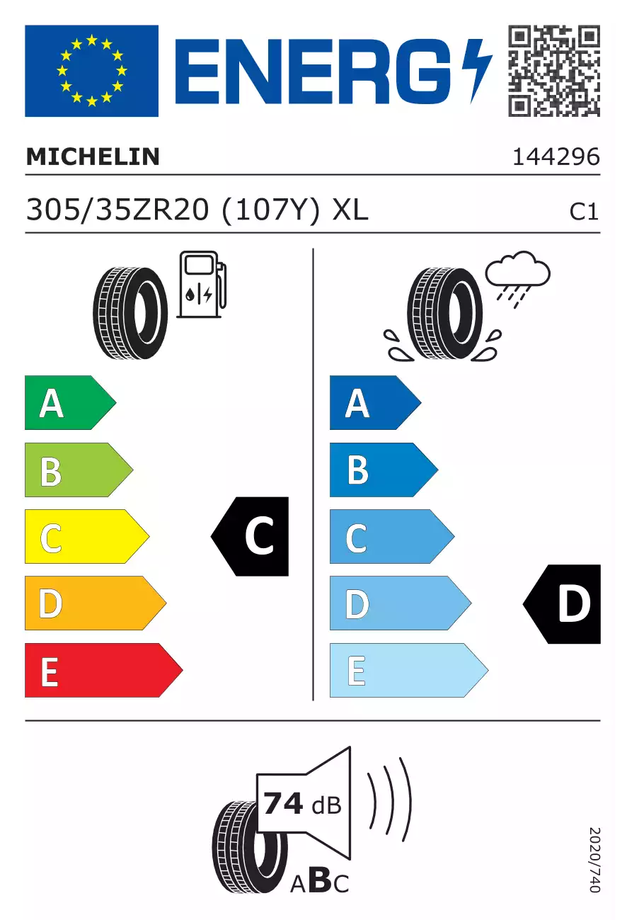 opona-michelin-pilot-sport-cup-2-o-wymiarach-305/35R20-107Y-eprel-462042