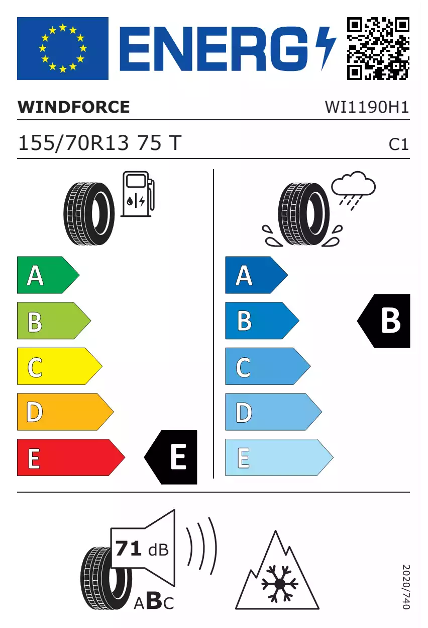 opona-windforce-snowblazer-o-wymiarach-155/70R13-75T-eprel-489337