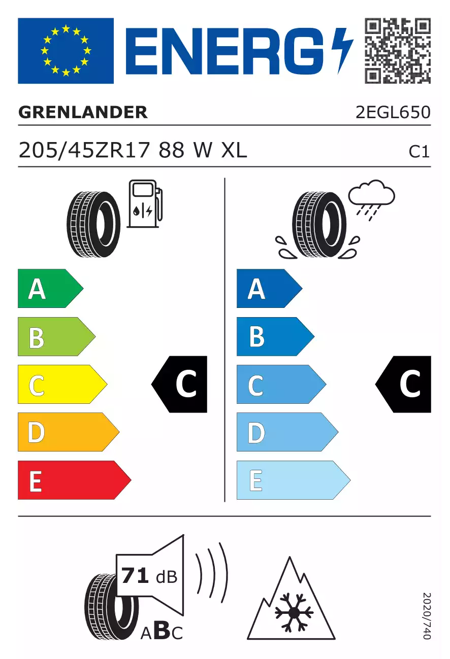 opona-grenlander-greenwing-a-s-o-wymiarach-205/45R17-88W-eprel-514336