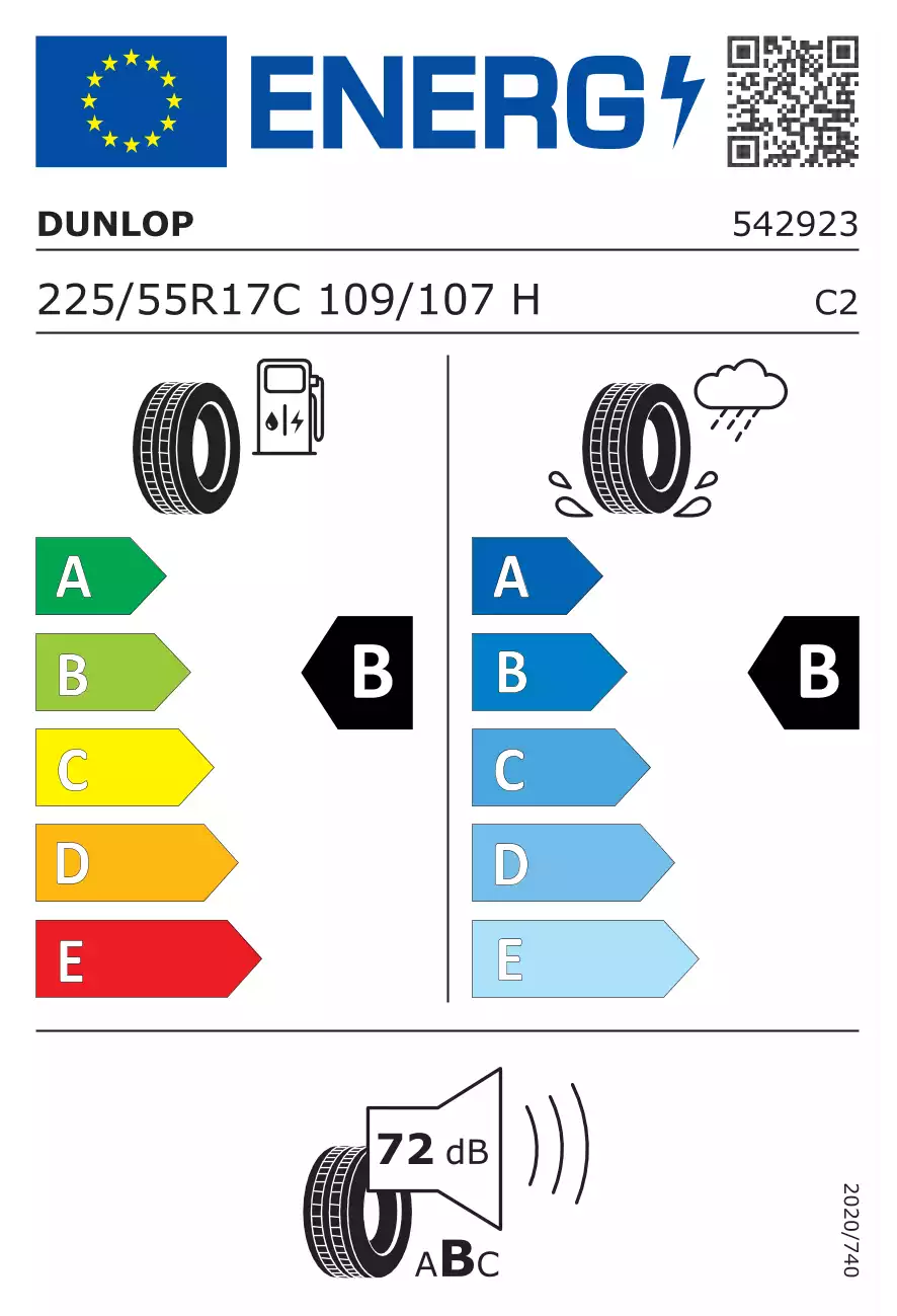 opona-dunlop-econodrive-o-wymiarach-225/55R17-109/107H-eprel-529713