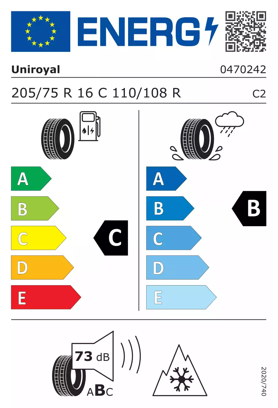 opona-uniroyal-snow-max-3-o-wymiarach-205/75R16-110/108R-eprel-587994