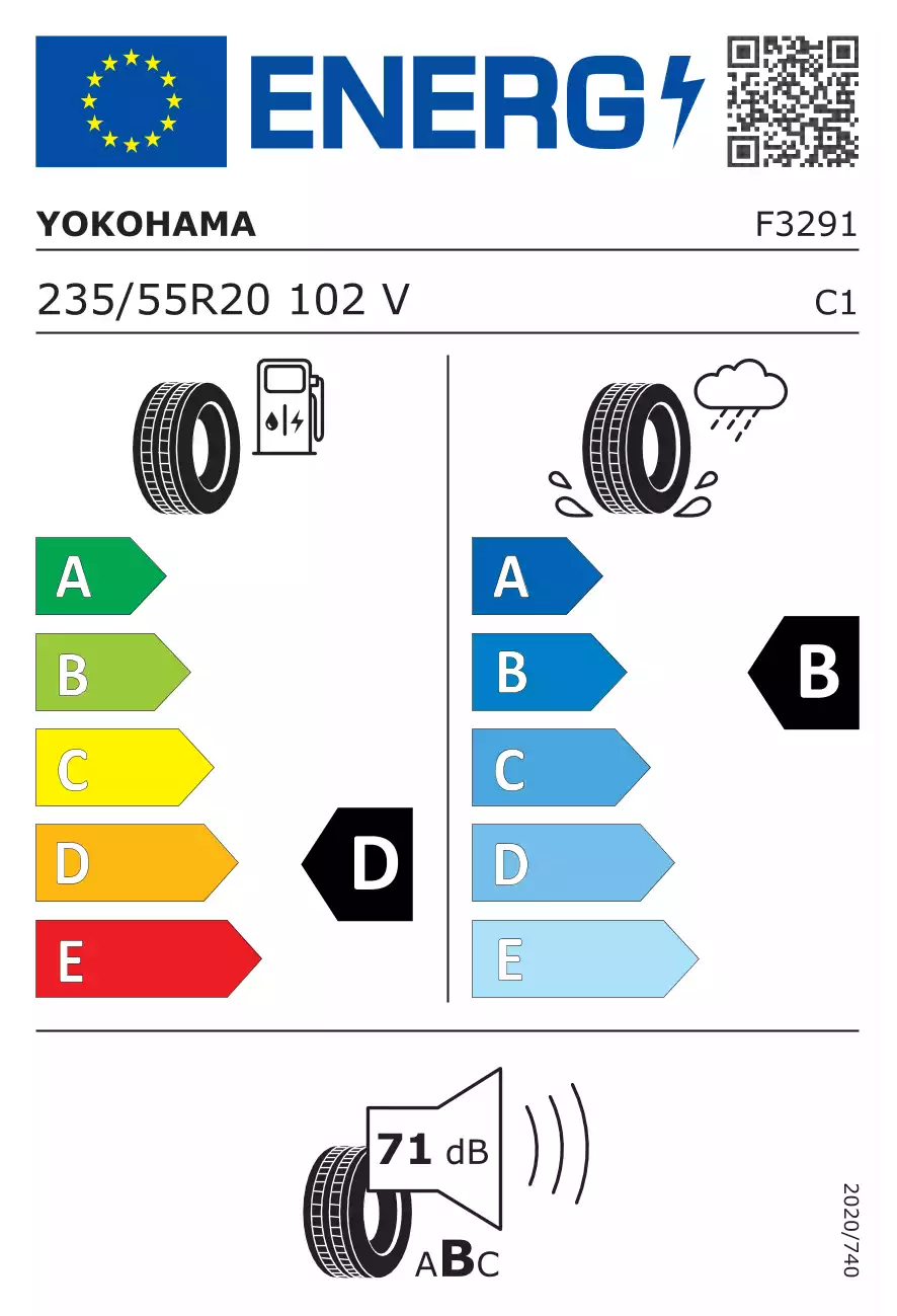 opona-yokohama-advan-sport-v103-o-wymiarach-235/55R20-102V-eprel-631878